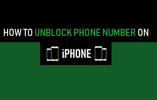 Desbloquear número de teléfono en iPhone