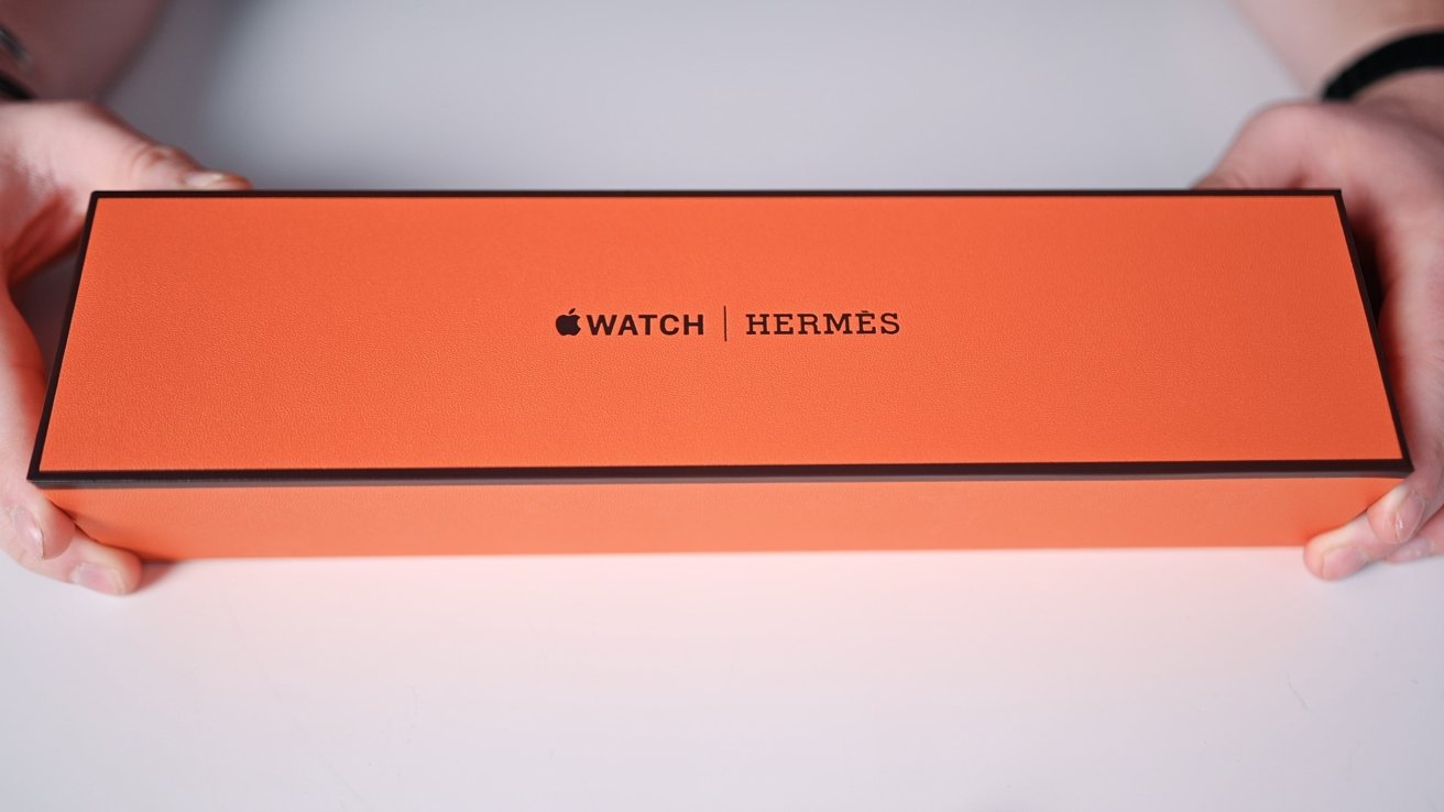 El hermes Apple Watch Serie 7 caja