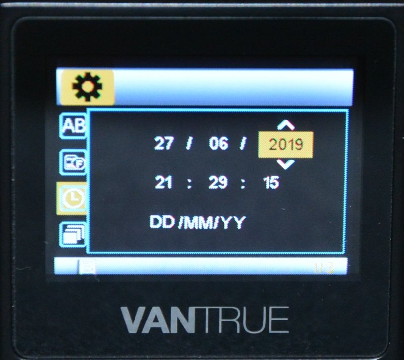 Tiny Vantrue N1 Pro dashcam مع وظائف لائقة جدًا 42