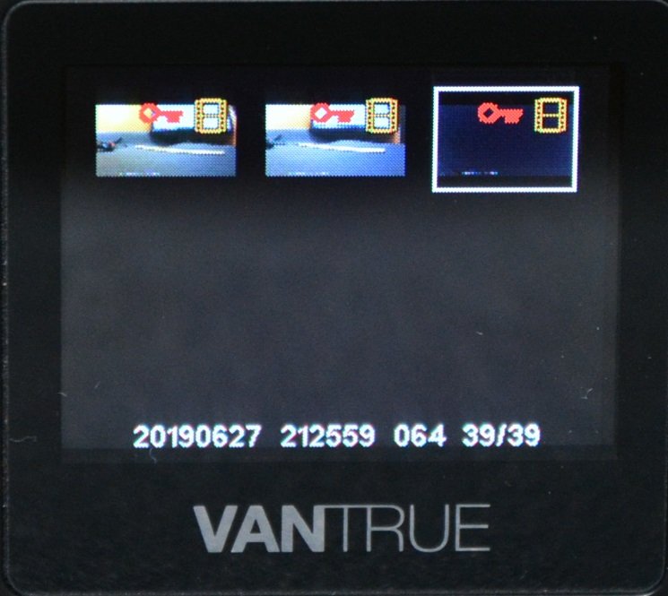 Tiny Vantrue N1 Pro dashcam مع وظائف لائقة جدًا 70