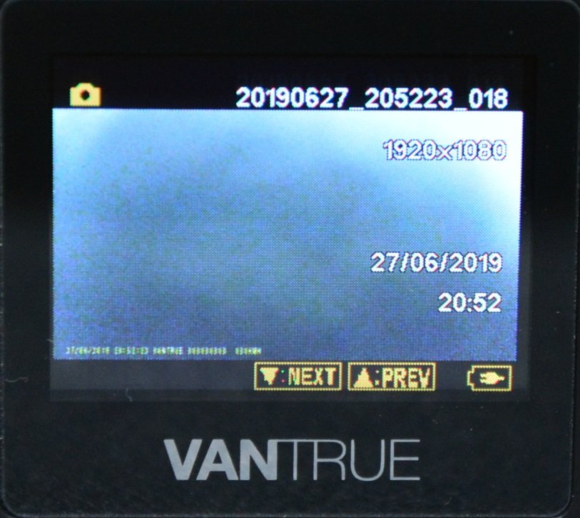 Tiny Vantrue N1 Pro dashcam مع وظائف لائقة جدًا 74