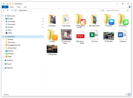 صور iCloud على جهاز الكمبيوتر windows 