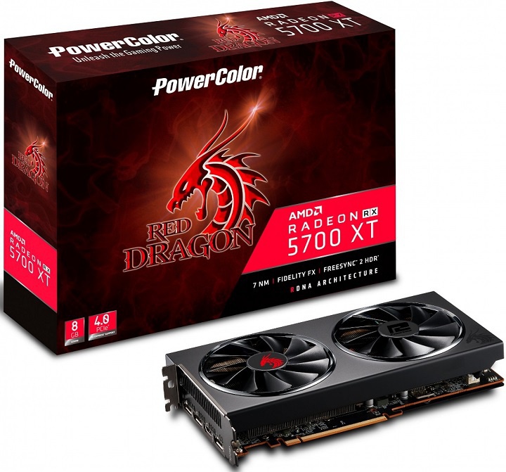 PowerColor تطلق ثلاثة خطوط بطاقة Radeon RX 5700: Red Devil و Red Dragon و Dual Fan 1