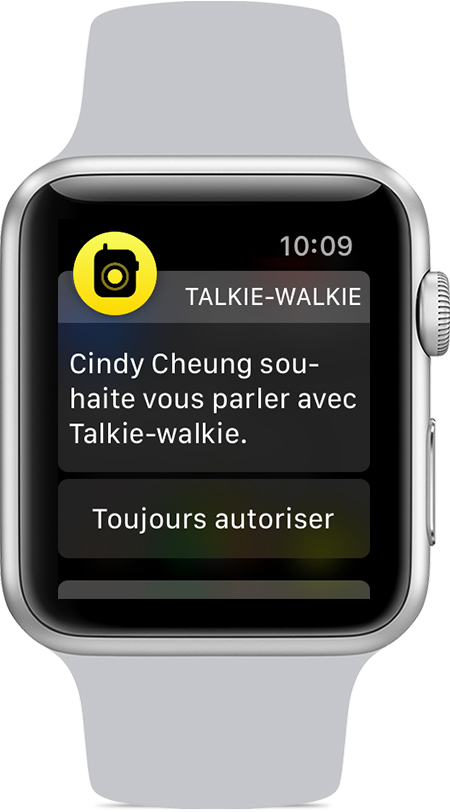 apple watch talkie walkie invi ami Comment utiliser le Talkie walkie sur son Apple Watch