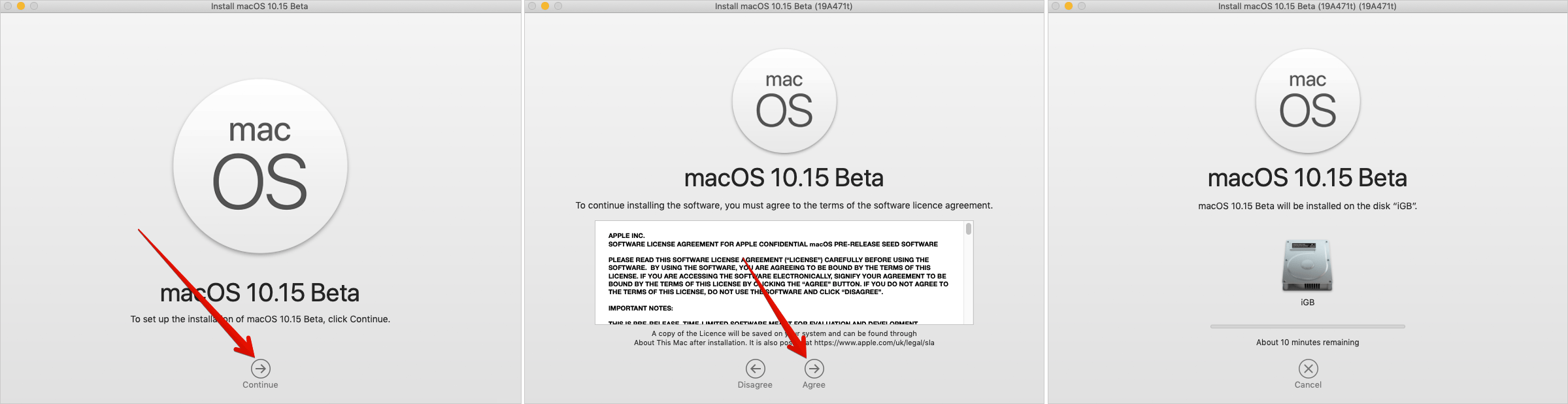 قم بتثبيت MacOS Catalina على نظام Mac بدون حساب المطور