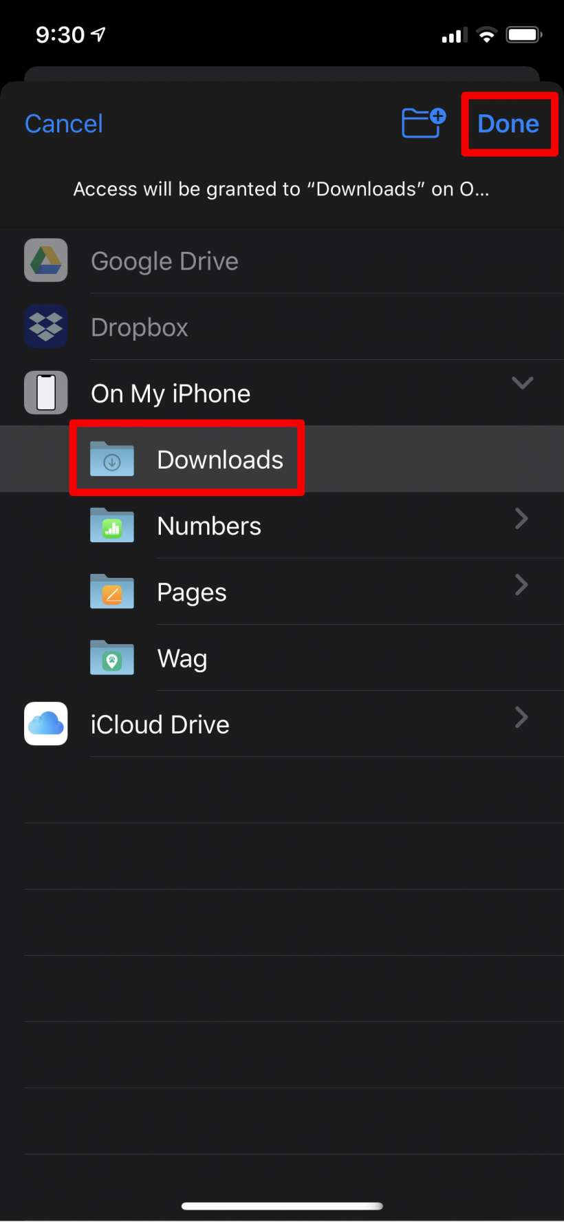 كيفية حفظ التنزيلات والمستندات والملفات محليًا على جهاز iPhone أو iPad بدلاً من iCloud.