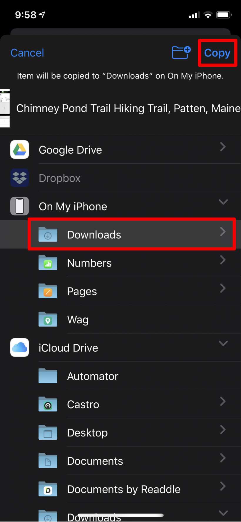 كيفية حفظ التنزيلات والمستندات والملفات محليًا على جهاز iPhone أو iPad بدلاً من iCloud.