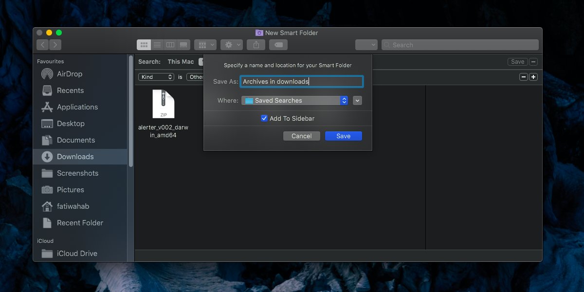 How to create Smart Folders on macOS 2
