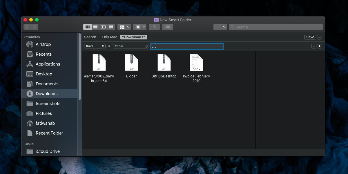 How to create Smart Folders on macOS 1