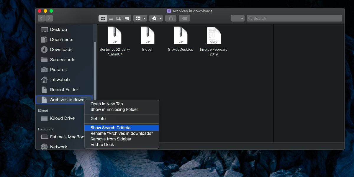 How to create Smart Folders on macOS 3