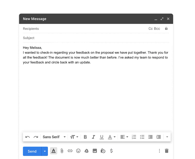 ستضيف Google تصحيح القواعد إلى Gmail