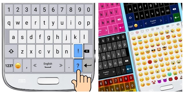 لوحة المفاتيح رموز تعبيرية