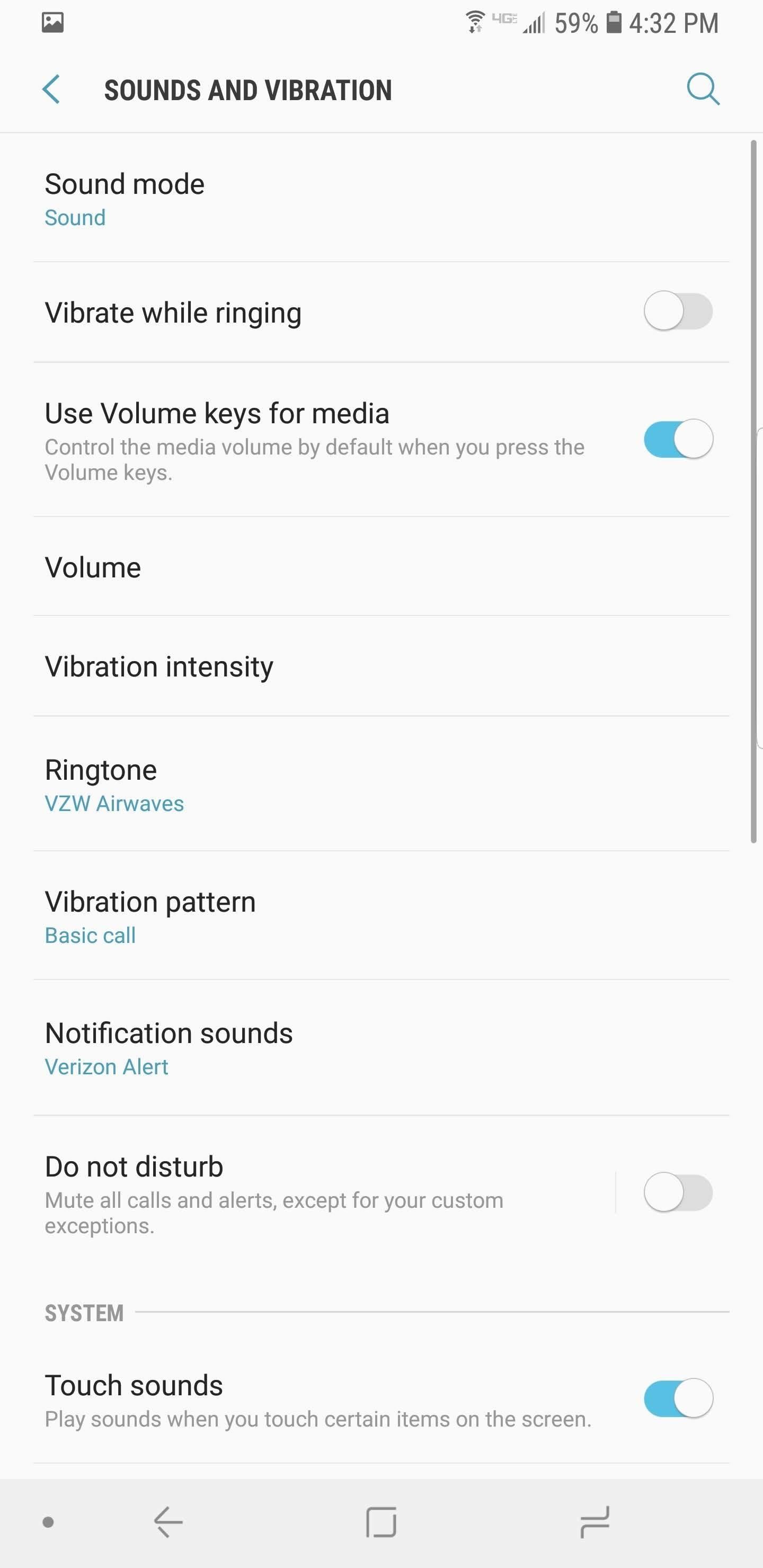 كيفية جعل أزرار الصوت على حسابك Galaxy Note  9 التحكم في حجم الوسائط بشكل افتراضي