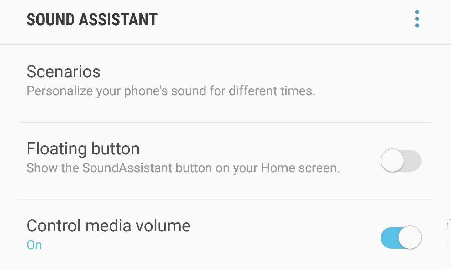 كيفية جعل أزرار الصوت على حسابك Galaxy Note  9 التحكم في حجم الوسائط بشكل افتراضي