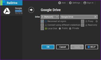 كيفية استخدام Google Drive كخادم Ftp أو محرك أقراص الشبكة مجانًا 1