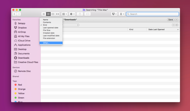 أزل الملفات الكبيرة لتحرير مساحة على Mac