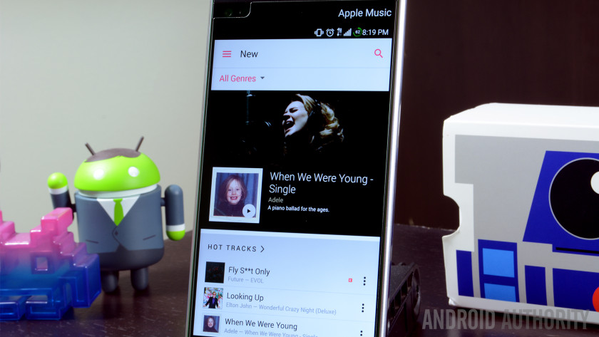 الاستماع إلى iTunes على Android باستخدام Apple موسيقى