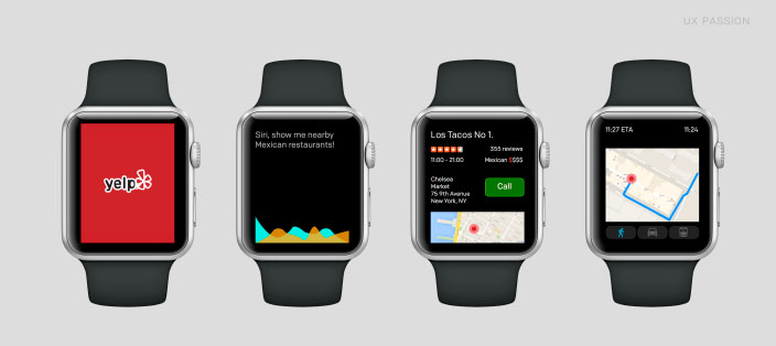 أفكار تصميم التطبيق ل Apple Watch: يوتيوب ، Pinterest، صوفان وغيرها الكثير 10