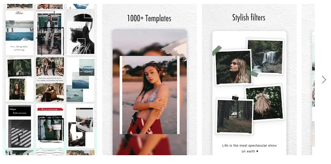 خمسة تطبيقات لإنشاء قوالب لقصصك Instagram 7