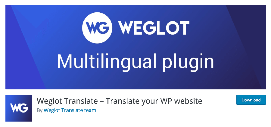 Weglot - البرنامج المساعد