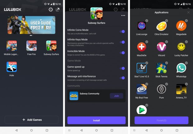 لقطات من Lulubox لنظام Android / 