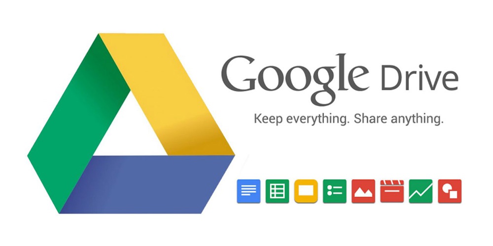الرمز والخدمات المرتبطة بـ Google Drive