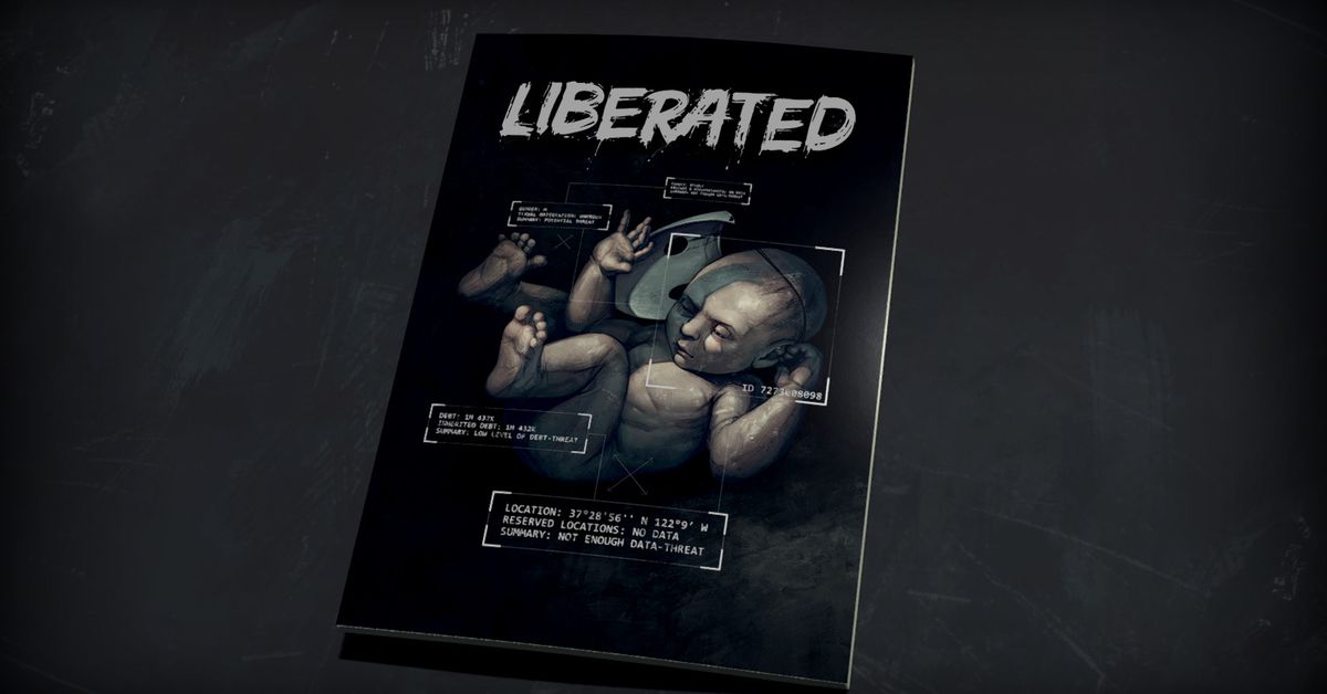 Liberated هي رواية رسومية تشبه لعبة Limbo و Inside 1