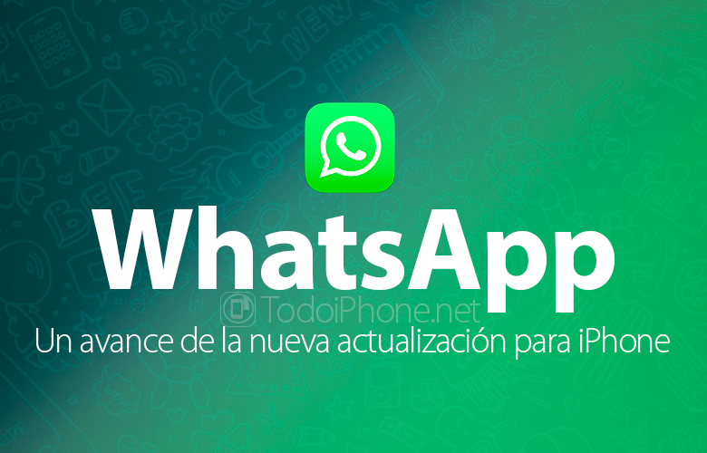 WhatsApp لـ iPhone ، معاينة للتحديث الجديد 1
