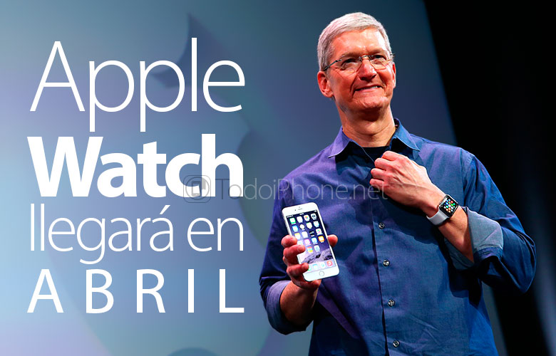 ال Apple Watch سيصل أبريل المقبل 1