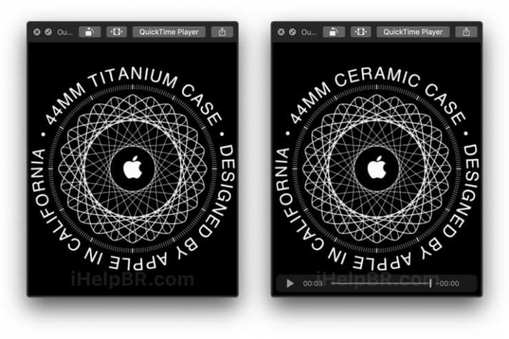 Apple Watch  التيتانيوم والسيراميك