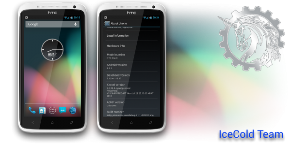 قم بتحديث HTC One X إلى IceColdJelly Android 4.1.1 AOKP Custom ROM [How To] 1