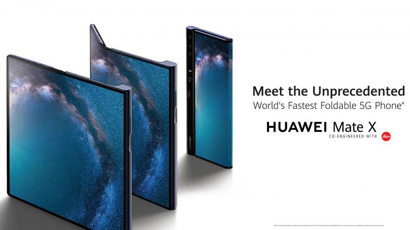 حصل Huawei Mate X على العديد من الجوائز في MWC 2019.