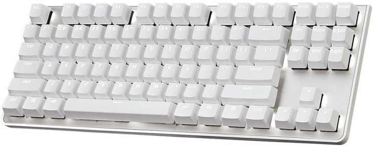 لوحة مفاتيح ميكانيكية مدمجة مع مفاتيح Cherry MX بمبلغ 49.99 دولارًا 1