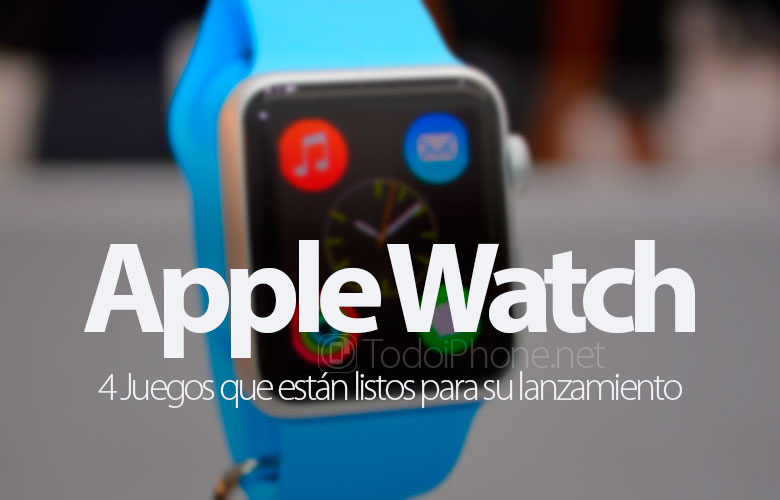 يوجد بالفعل 4 ألعاب متاحة لـ Apple Watch 1