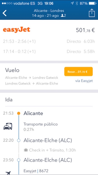 GoEuro ، القطار والحافلة والطائرة في بحث واحد من iPhone الخاص بك 3