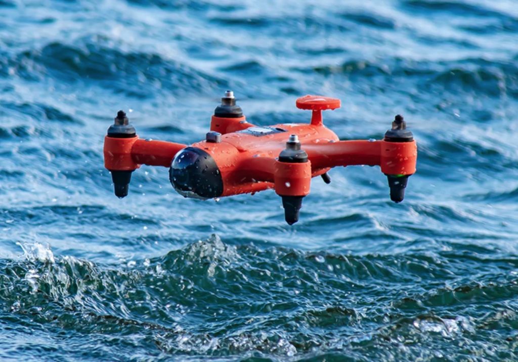 SwellPro Spry Waterproof Drone "aria-ووصفby =" gallery-5-363960
