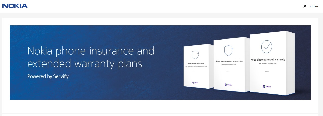 جددت Nokia Mobile صفحة التأمين والضمان المخصصة للهند 2