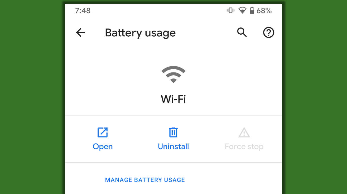 Android 10 إلغاء تثبيت WiFi Bug