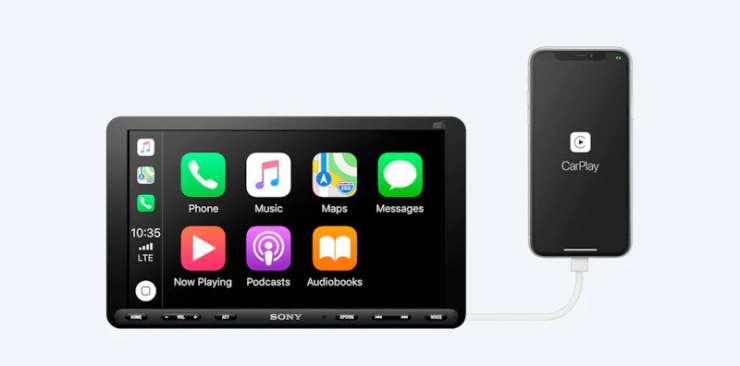 سوني تريد جلب Android Auto و Apple السيارة العب مع السيارات القديمة من خلال جهاز استقبال الوسائط الجديد 1