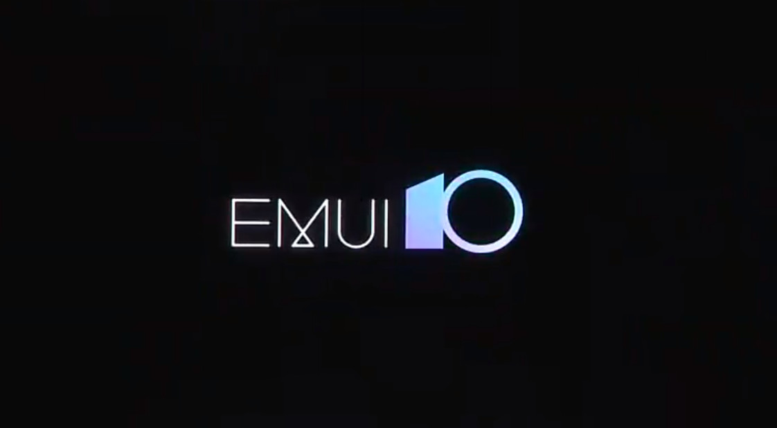 شعار EMUI 10. "width =" 1122 "height =" 618