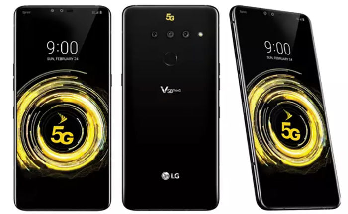 تم إطلاق إطلاق LG V50 ThinQ "width =" 700 "height =" 432