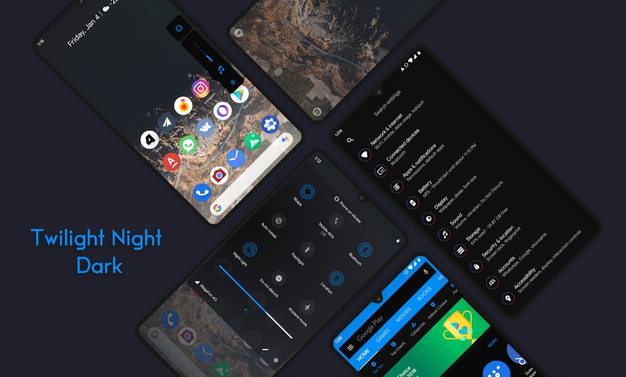 Android 10 Substratum theme لأي جهاز Android 1