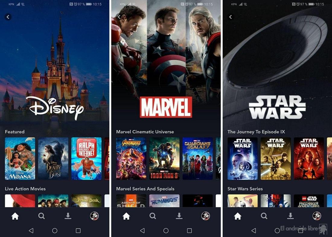 لقد اختبرنا Disney + على نظام Android: هذه خدمة البث المباشر من Disney 5