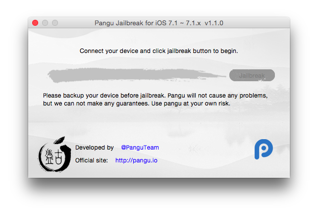 Pangu ، أداة iOS 7.1.X Jailbreak تأتي إلى Mac 2
