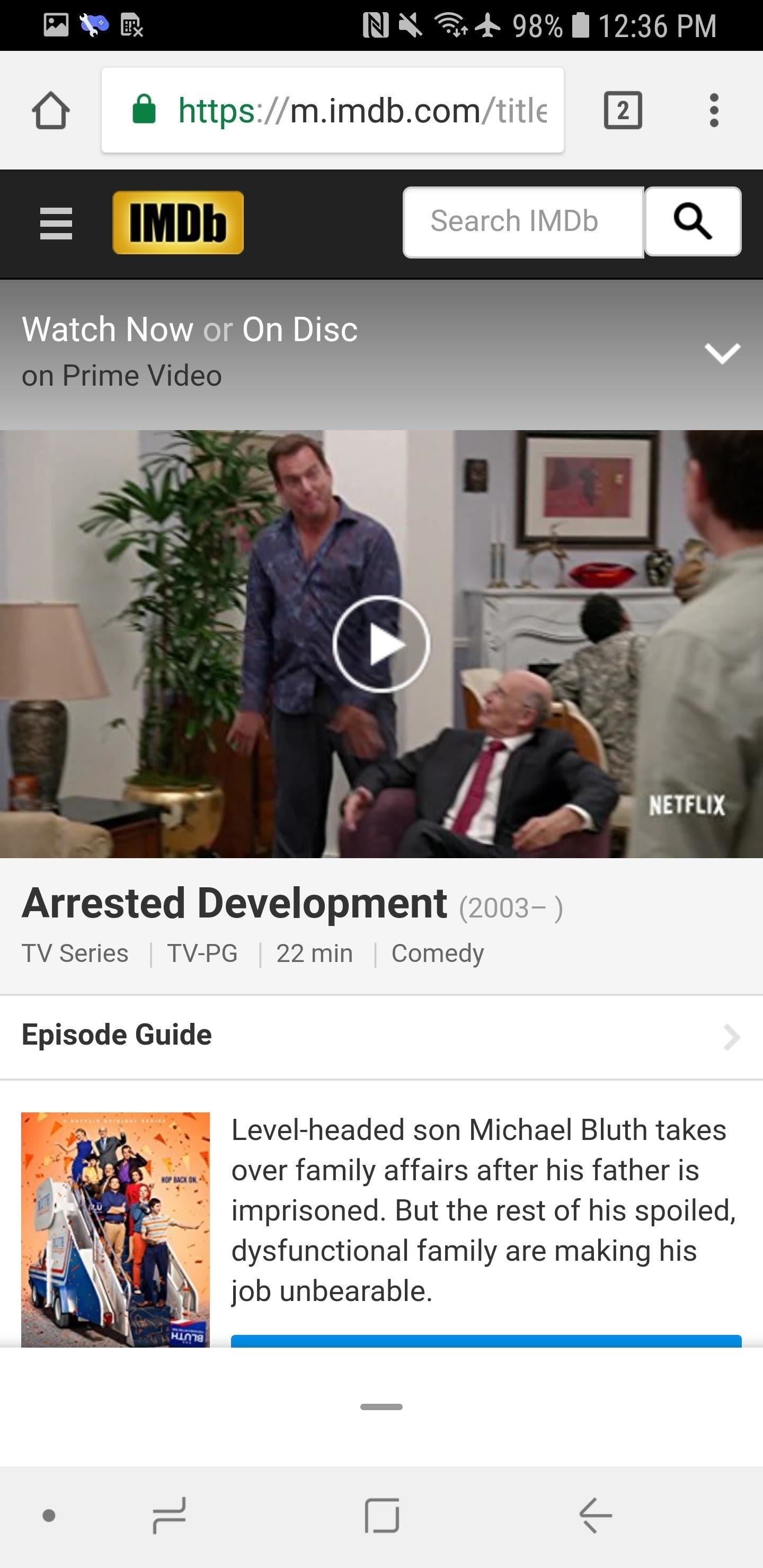 كيفية الحصول على تصنيفات IMDb في تطبيق Netflix لنظام Android