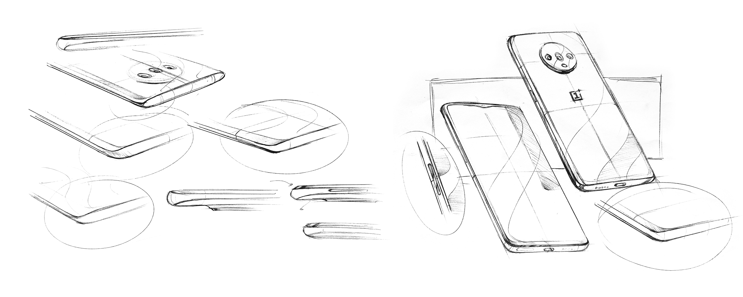 كشفت التصميمات الرسمية لـ OnePlus 7T عن تصميم زجاجي لامع من الجيل الرابع وكاميرات خلفية ثلاثية 2