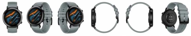 يعرض Huawei Watch GT 2 تصميمه بصور جديدة تمت تصفيتها 3