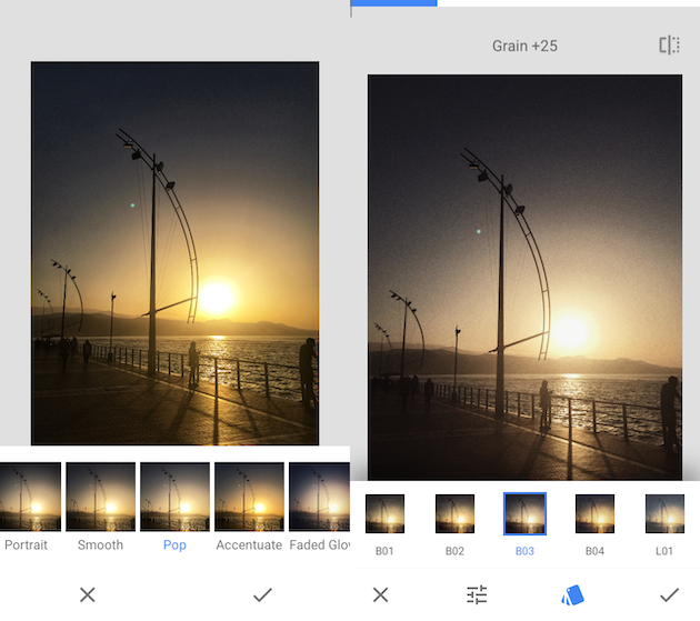SCreenshots of Snapseed ، تطبيق مجاني لتأثيرات الصور