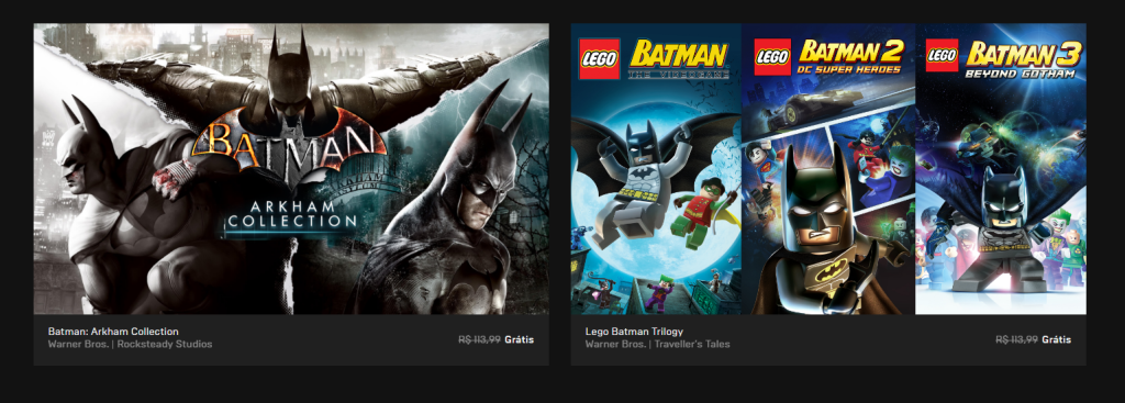 قم بتنزيله الآن! LEGO Trilogies Batman و Batman Arkham مجانيان للكمبيوتر الشخصي
