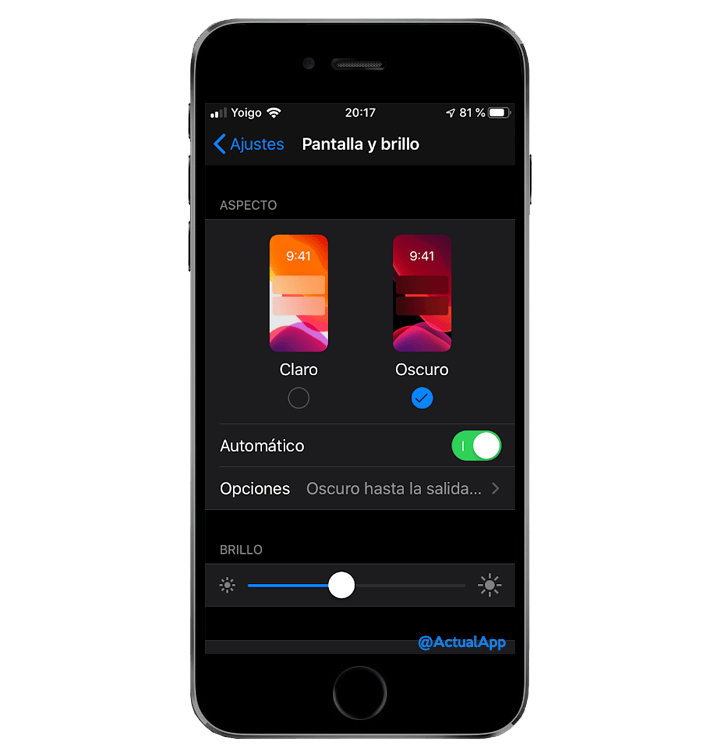 كيفية تنشيط الوضع المظلم على جهاز iPhone الخاص بك خطوة بخطوة (iOS 13) 4